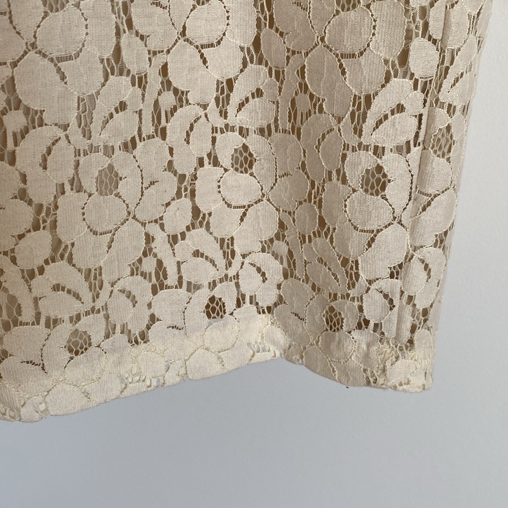 ROSEMUNDE copenhagen, Elegant Cream Lace Sheath fitted Dress Size 38 size 8 - Picture 8 of 15